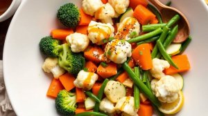 Овощи на пару без лишних калорий — секрет невероятного вкуса!