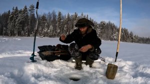 Магнитные бури. Зимняя рыбалка с Ночевкой. Избушка. Часть 2