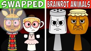 Incredibox Sprunki | Swapped VS BRAINROT ANIMALS😁