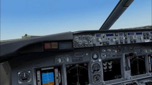 Boeing 737-800 FLY DUBAI Взлет из солнечного Дубая