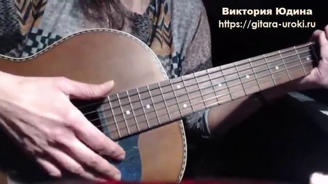 Песня Катюша Разбор на гитаре 14 видов боя Две тональности