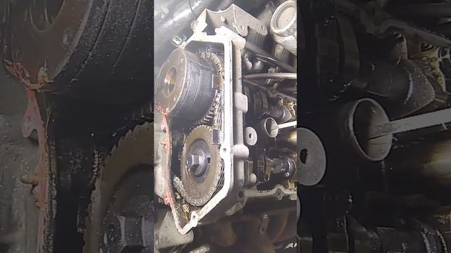 Как снять ГБЦ, двигатель QR20 подробное видео. смотреть онлайн