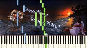 Bésame Mucho (piano tutorial) [НОТЫ + MIDI]