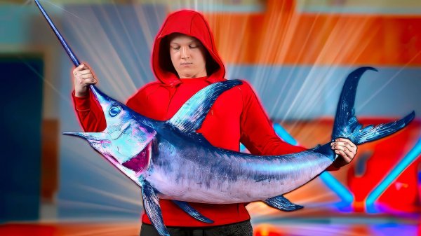 ПРИГОТОВИЛИ ОГРОМНУЮ РЫБУ МЕЧ