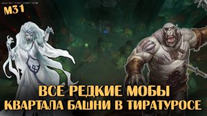 Все редкие мобы Квартала Башни в Тиратуросе | Neverwinter Online | M31