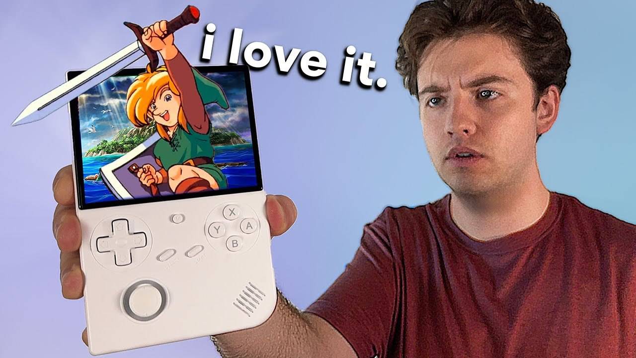 Anbernic RG40XXV - лучшая игровая портативка смотреть онлайн