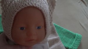 Костюмчик детский спицами.