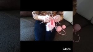 Вязание носков спицами. Пряжа травка. И обычная пряжа для вязания.