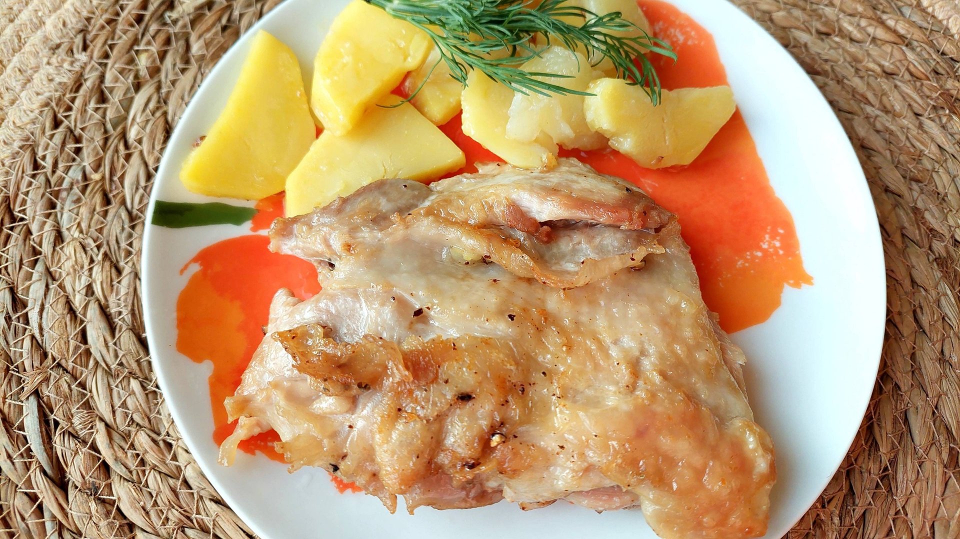 Куриное филе бедра жареное. Нежное и сочное. смотреть онлайн