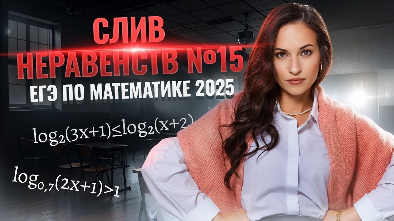 Слив НЕРАВЕНСТВ 15 ЕГЭ по математике 2025 | Умскул смотреть онлайн