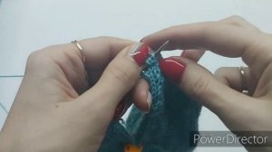 МК носки от мыска спицами// Как связать два носка от мыска одновременно спицами