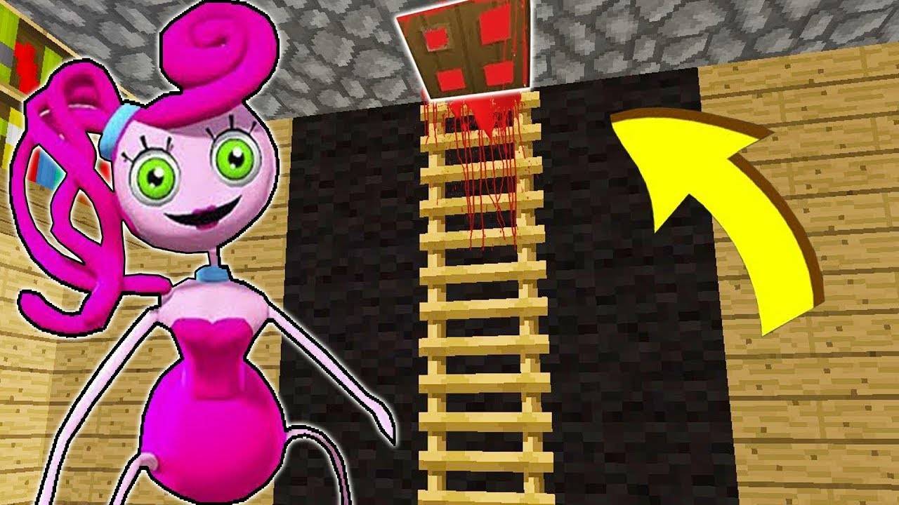 ЧТО СКРЫВАЕТ МАМА ХАГГИ ВАГГИ ПОД ЭТИМ СТРАННЫМ ЛЮКОМ В МАЙНКРАФТ ИСПЫТАНИЯ MINECRAFT смотреть онлайн