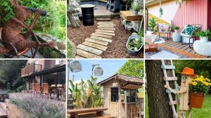 45 МИЛЫХ ИДЕЙ для дачи, дома и сада!🌺