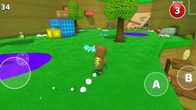 Играю в Super Bear Adventure смотреть онлайн