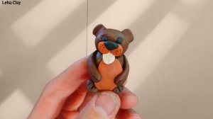 Как слепить Бобра из пластилина / Бобер из пластилина / как сделать Бобра / Лепка Бобра