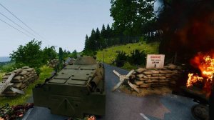 ArmA Reforger || PlayStation 5 ||  Заходим в город