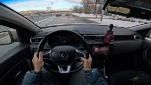 2021 Renault Duster 2 | Рено Дастер 2 1.3 турбо вариатор 150 л.с. | Тест драйв от первого лица