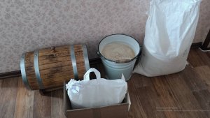 Бурбон в дубовой бочке на тарелках Domspirt 2