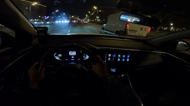 2024 GAC GS3 / ГАК ГС3 1.5 Турбо робот 170 л.с. | Ночной тест-драйв от первого лица | Разгон 0-100 смотреть онлайн