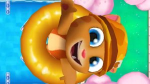 Аквапарк говорящего Тома Talking Tom Pool, уровень 236 | Мультфильм про друзей для детей