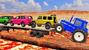 Бортовой грузовик Маккуин | Транспортировка на грузовике - Выбоина против автомобиля #4