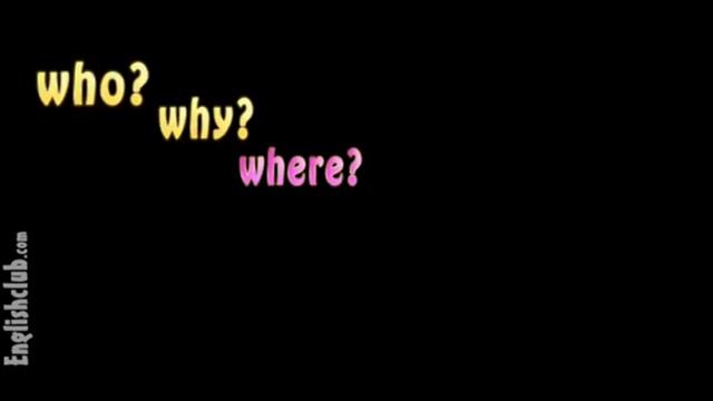 Question Words