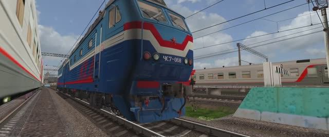 Обзор новой модели ЧС7 для ZDSimulator. смотреть онлайн