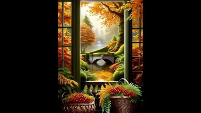 Очень люблю осень. Для меня осень сказочное время года.mp4 смотреть онлайн