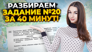 Задание 20 ОГЭ по географии: слоганы I Умскул
