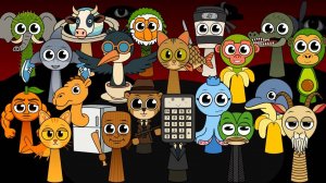 ALL ITALIAN BRAINROT Characters Together | Incredibox Sprunki Swapped😛