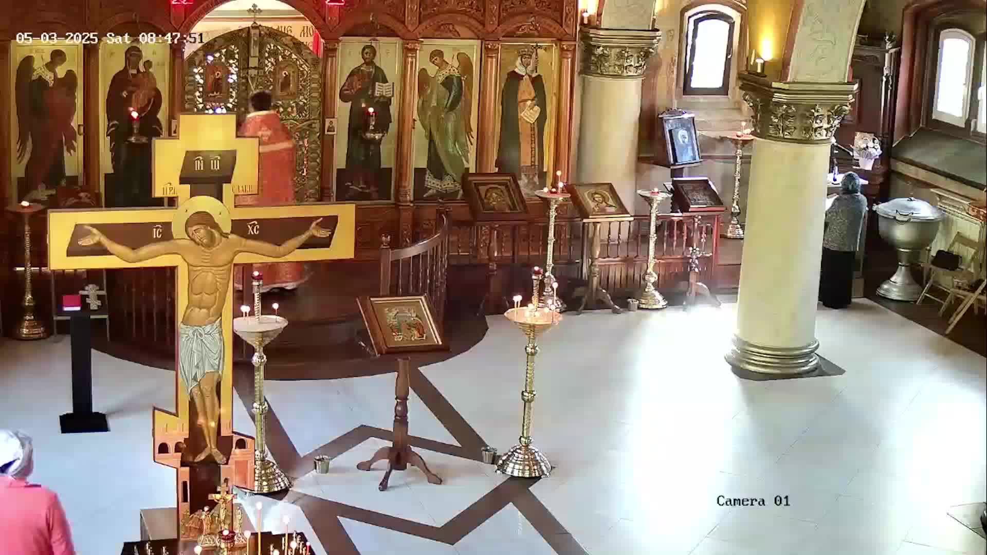 Божественная литургия, заупокойная лития. 3.05.2025 в 9-00. смотреть онлайн