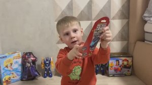 Машинка из лего (распаковка)