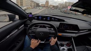 2024 Changan UNI-V / Чанган УНИ-В 1.5 турбо робот 181 л.с. | Тест драйв от первого лица | Обзор