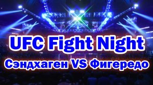 UFC Fight Night Сэндхаген VS Фигередо