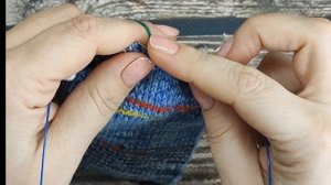 Как это вяжу я: Пятка "От скуки" 2.0