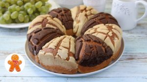 Нежнейшие сдобные булочки из двух видов теста ✧ Булочки по-мексикански