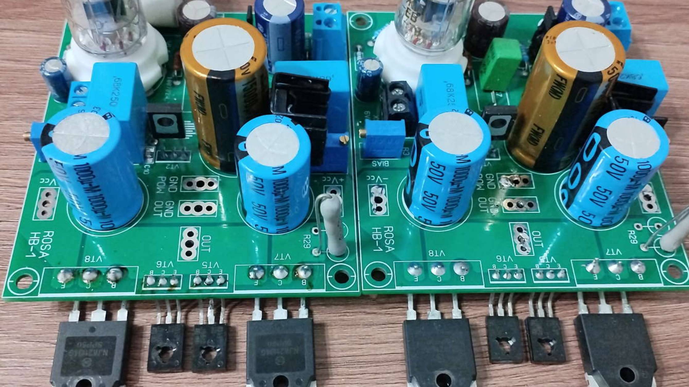 Гибридный усилитель на 6Ж1П ROSA (Яндекс Музыка).