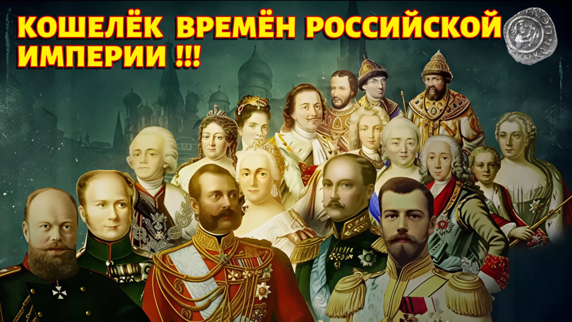 Копаем кошелек медных монет времен Российской Империи!