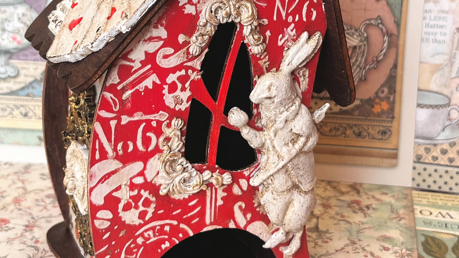 Мастер-класс ❤🧡❤ Чайный домик "Wonderland" ♥♦ 🐰 ♣♠ смотреть онлайн