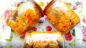 САЛАТ по корейски на ЗИМУ в банках (ДВА РЕЦЕПТА)! НЕВЕРОЯТНО вкусная КОНСЕРВАЦИЯ!