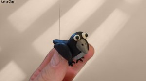 Как слепить Ворону из пластилина / Ворона из пластилина / как сделать Ворону / Лепка Вороны