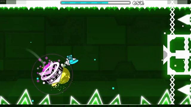 Geometry Dash | OuterSpace | ВСЕ МОНЕТЫ