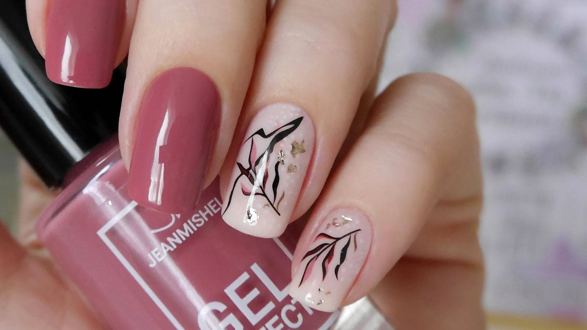 Дизайн ногтей лаком из Фикс Прайс (обычный лак)