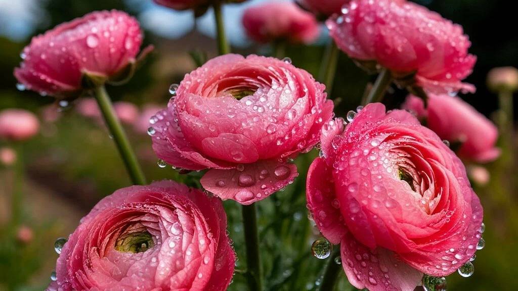 Выращивание ранункулюсов. Посадка лютиков на рассаду #ранункулюсы #цветы #рассада #лютики #растения смотреть онлайн