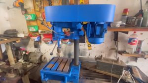 Приобрел сверлильный станок СССР ЕНС-12-380v- подключаю на 220v- через конденсатор