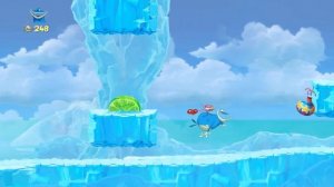 Rayman Origins уровень ты прямо горишь