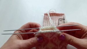 Как сшить изделие иглой по открытым петлям, петля в петлю, видео для начинающих, пошагово