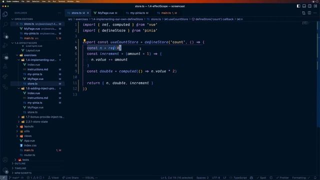 12. 2.2 - The root state AKA the Pinia instance смотреть онлайн