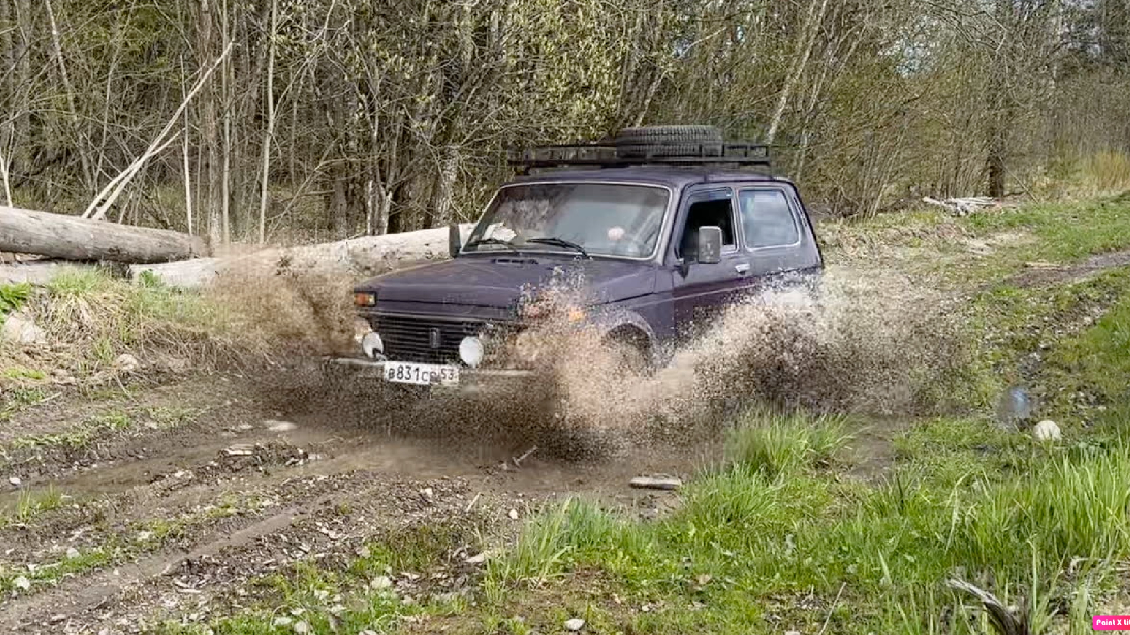 НИВА СЕЛА НА БРЮХО! Как выбраться из грязи самому?