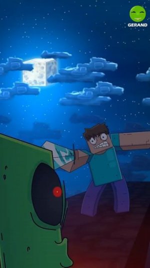 Крипер Бум Бум #Minecraft #майнкрафтанимация #creeper @Gerand